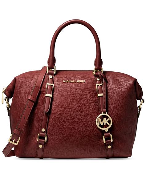 bedford large satchel michael kors|Bedford Legacy Medium Pebbled Leather Convertible Satchel.